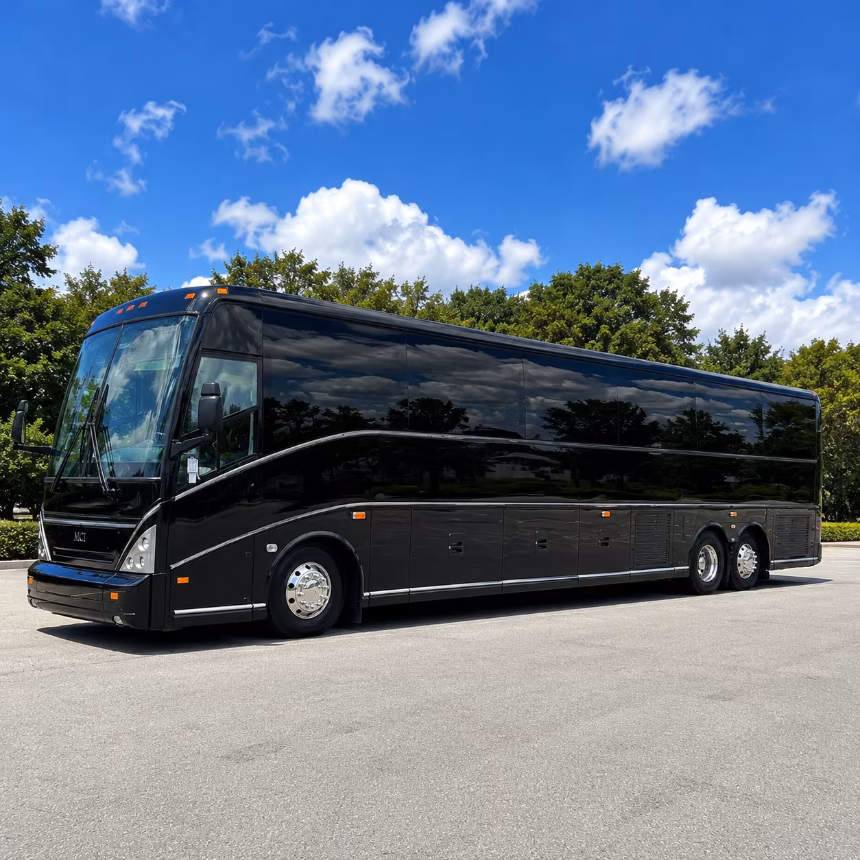 charter buses for conferences and events at the lakeland center