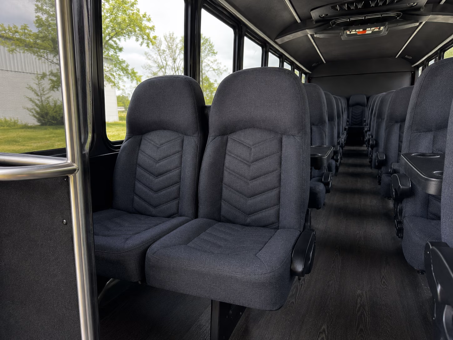 lakeland 18 passenger minibus inside