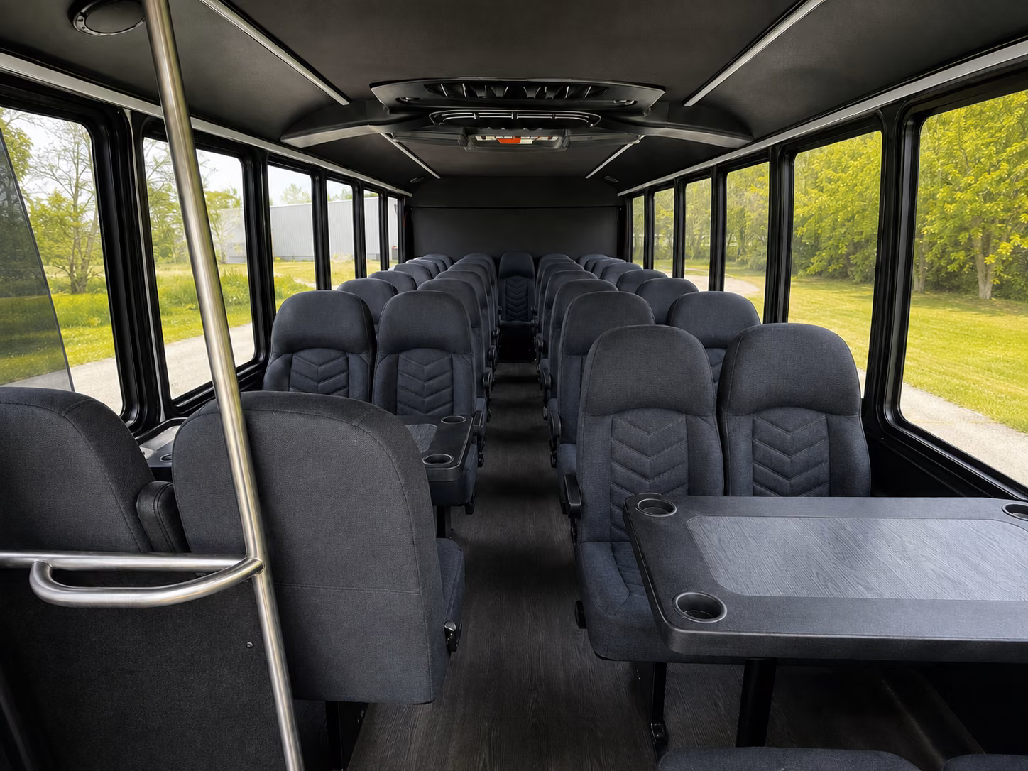 lakeland 20 passenger minibus interior