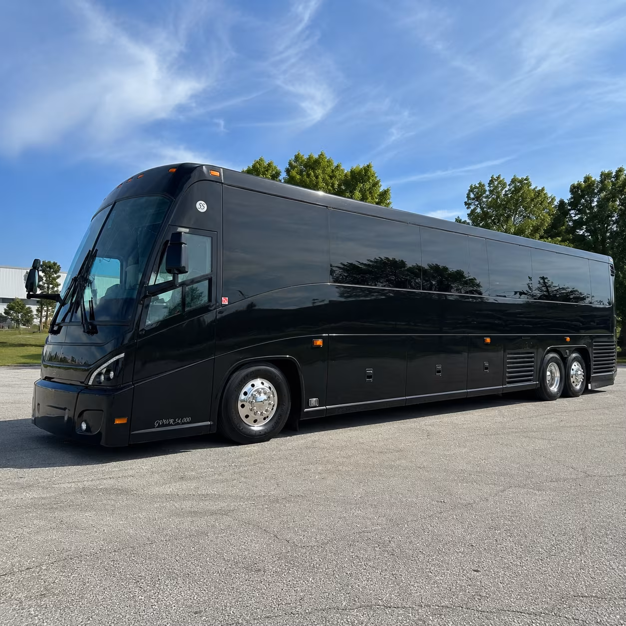 lakeland 56 passenger charter bus