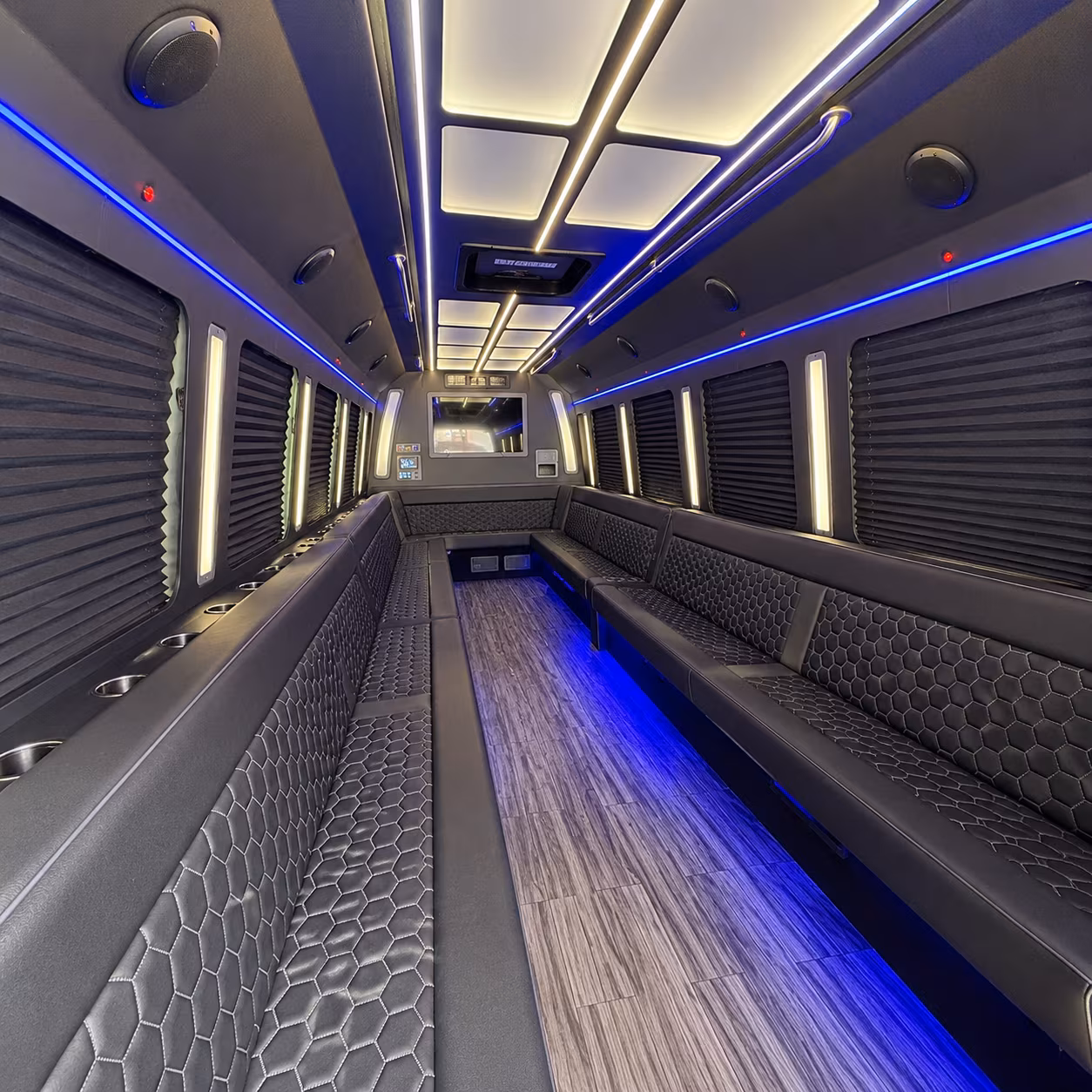 lakeland party bus inside