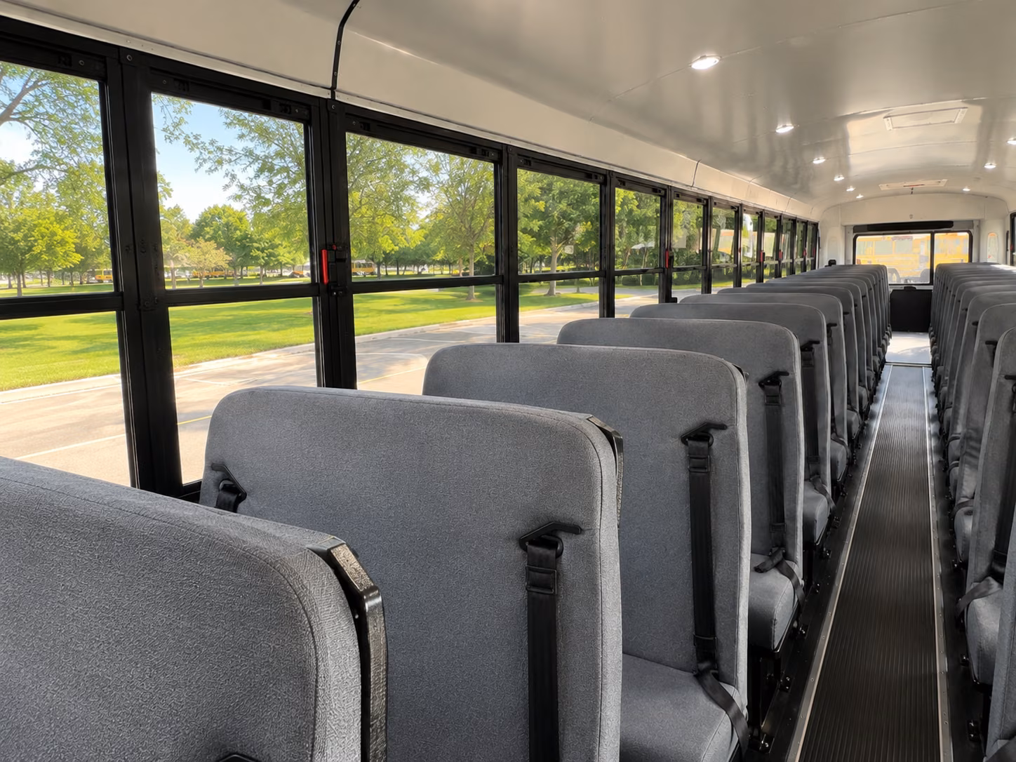 lakeland school bus inside