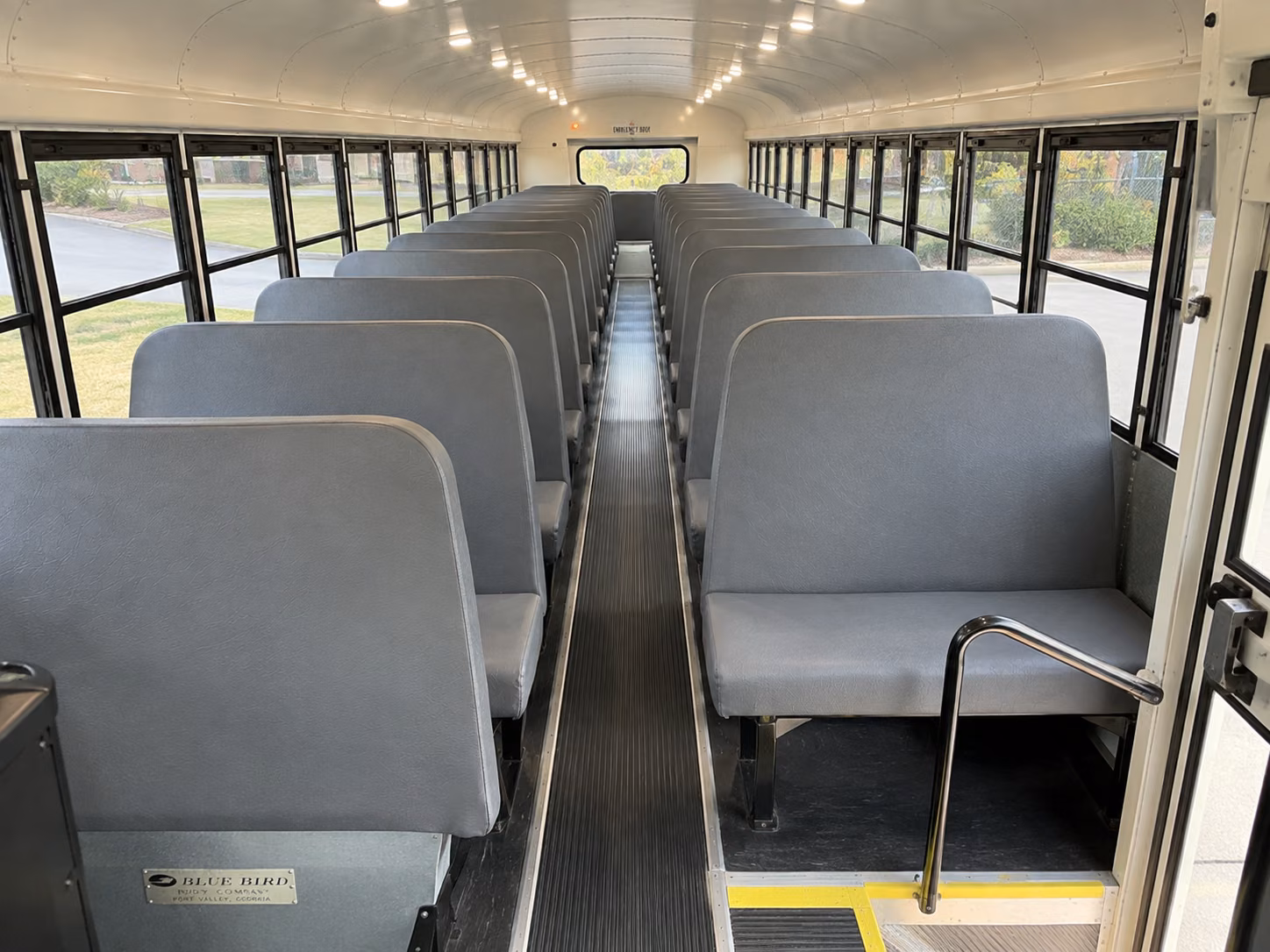 lakeland school bus interior