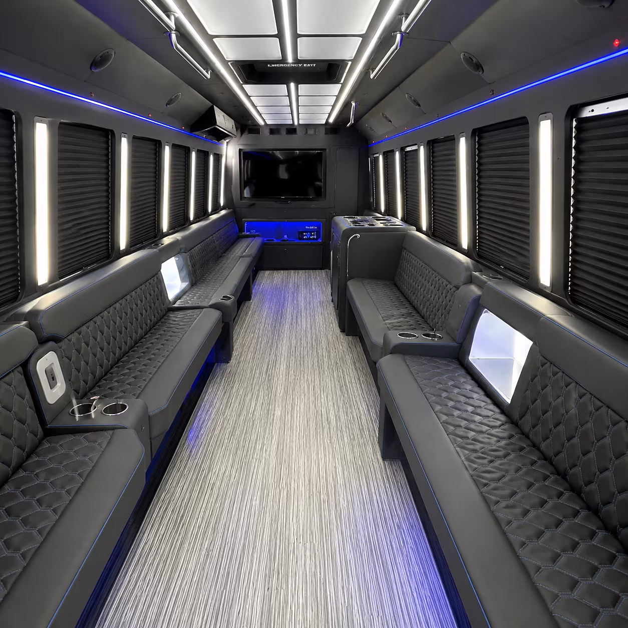 wedding party bus rental